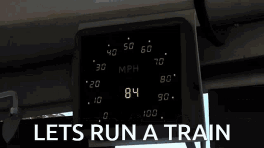 Lets Run A Train GIF