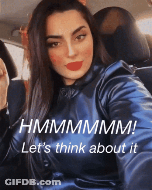 Lets Think About It Hmmmmmm GIF