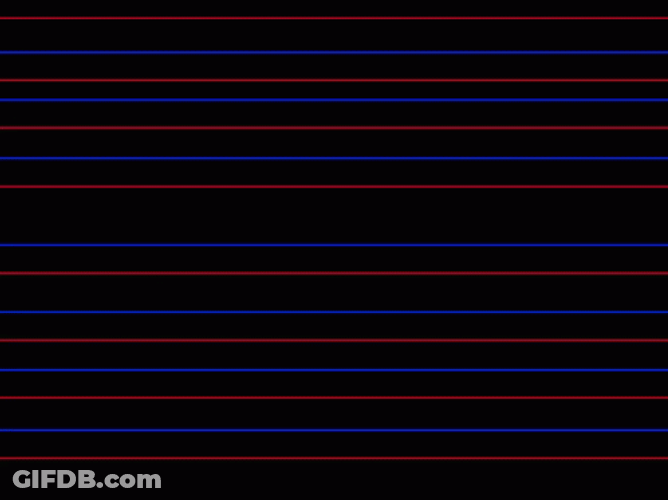 Letter A In Different Colors GIF