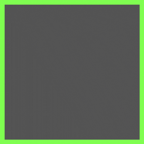 Letter A Lime Green GIF