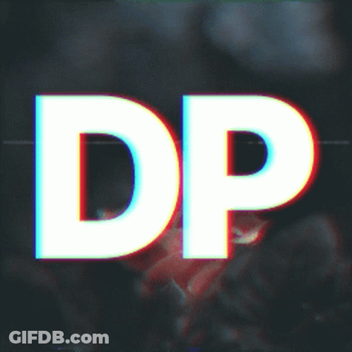 Letter DP On Screen GIF