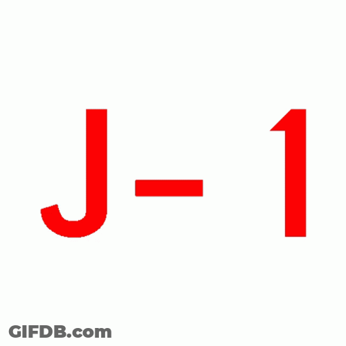 Letter J -1 Glowing Text GIF