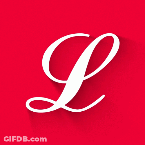 Letter L Logo Design GIF