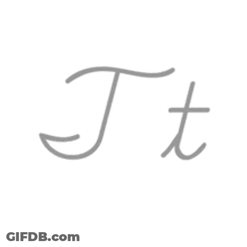 Letter T Gif GIF