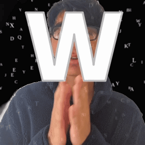 Letter W Clap Applause GIF
