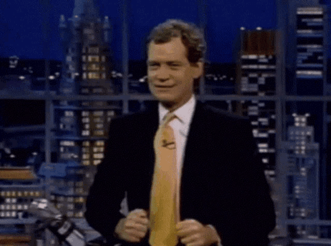 Letterman David GIF