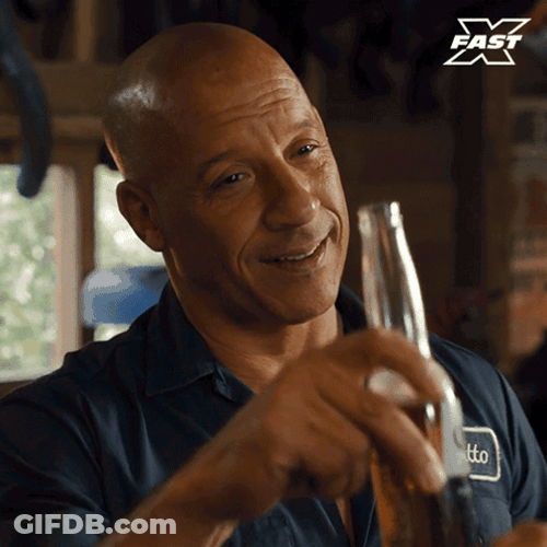 Letty Ortiz Dom Drinking From Bottle GIF