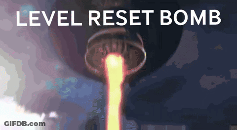 Level Reset Bomb Coming Out Of Sphere GIF