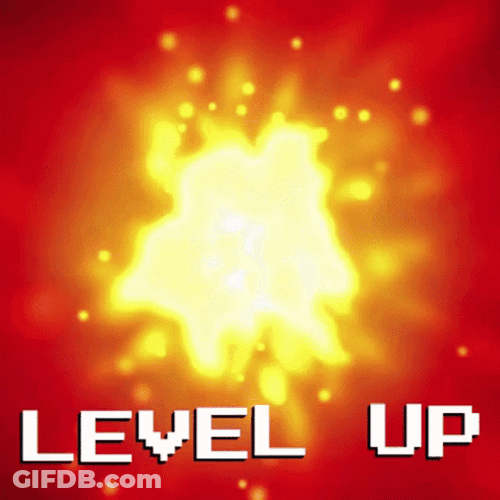 Level Up Agent Fire Background GIF