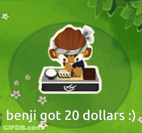Level Up Benji Got 20 Dollars Screenshot GIF