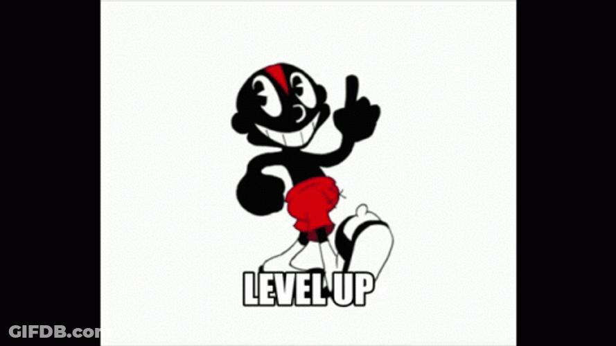 Level Up Holocaust Cartoon GIF