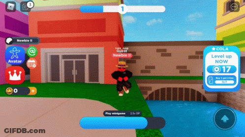 Level Up Now 17 Video Game Screenshot GIF