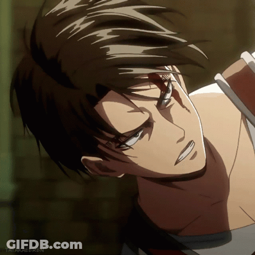 Levi Ackerman Dangerous Gaze GIF