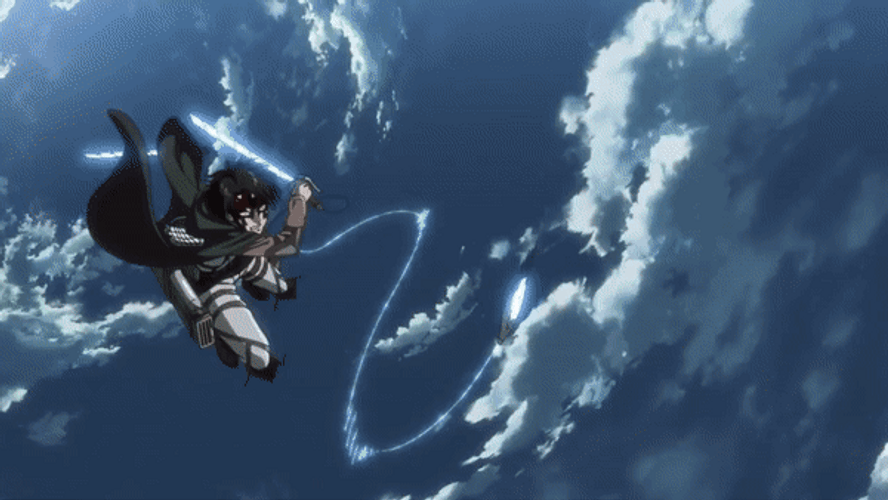 Levi Ackerman Deadly Sword GIF