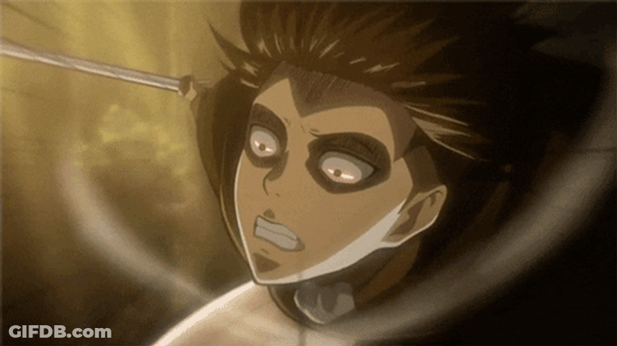 Levi Ackerman Horrifying Looks GIF