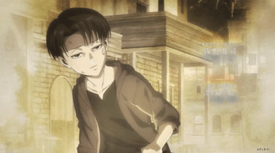 Levi Ackerman Knife Expert GIF