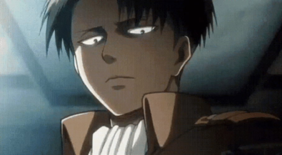 Levi Ackerman Powerful Kick GIF