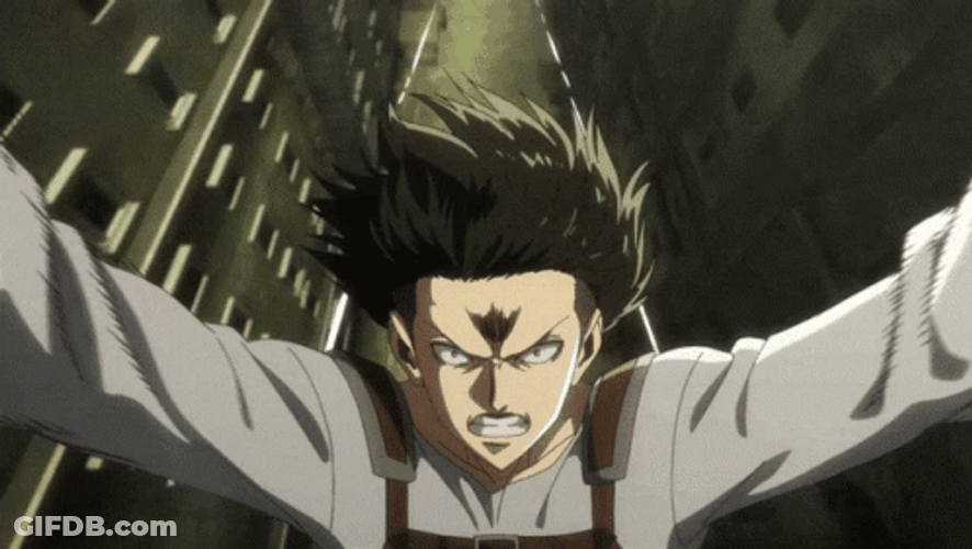 Levi Ackerman Slice And Dice GIF