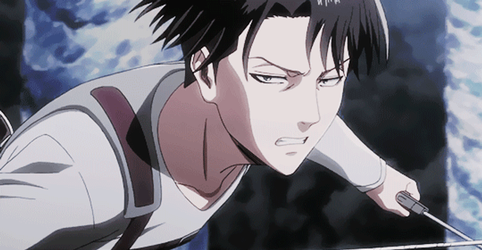 Levi Attack On Titan Anime GIF