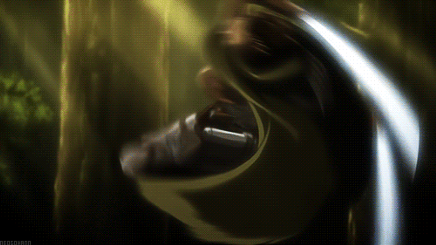 Levi Vs. The Female Titan GIF