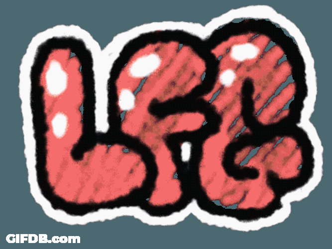 Lfg Glowing Text GIF