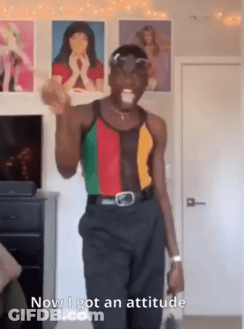 LGBT Attitude Jrell The Great GIF