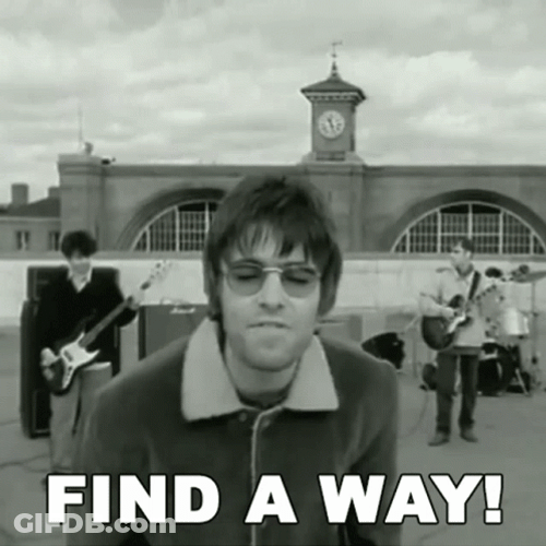 Liam Gallagher Life Finds A Way GIF
