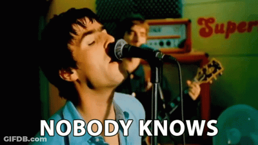 Liam Gallagher Nobody Knows GIF