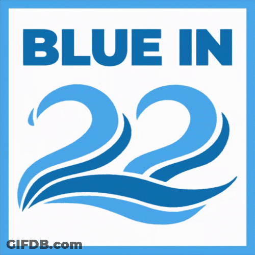 Liberal Blue Wave GIF