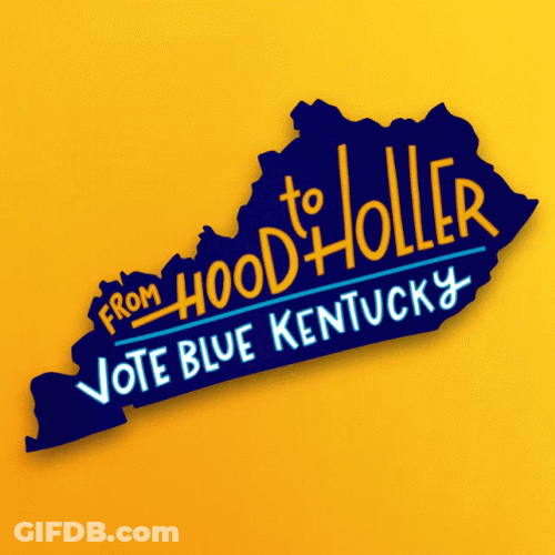 Liberal Vote Blue Kentucky GIF