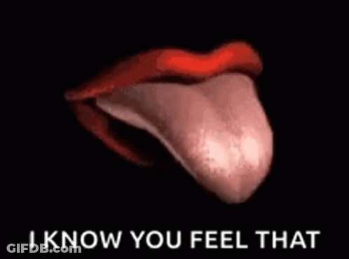 Lick Lip Sticking Tongue Out GIF