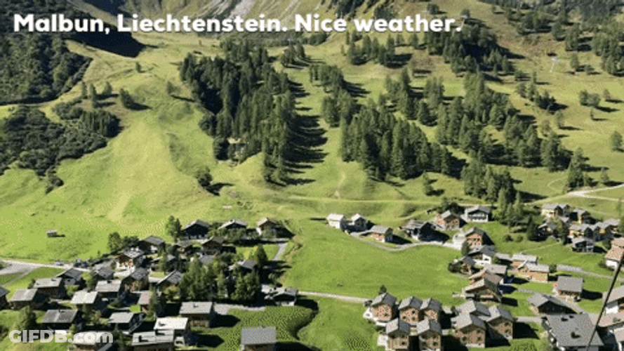 Liechtenstein Malbun Nice Weather GIF
