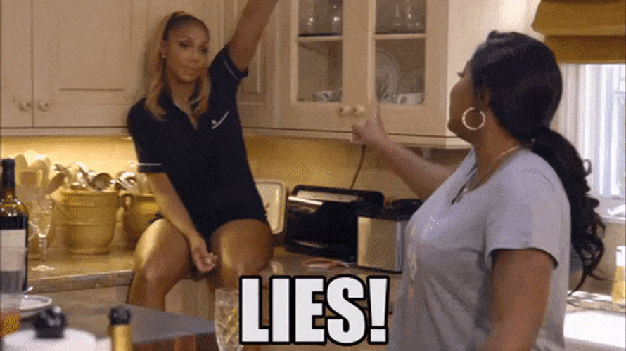 Lies And Lies Tamar Braxton GIF