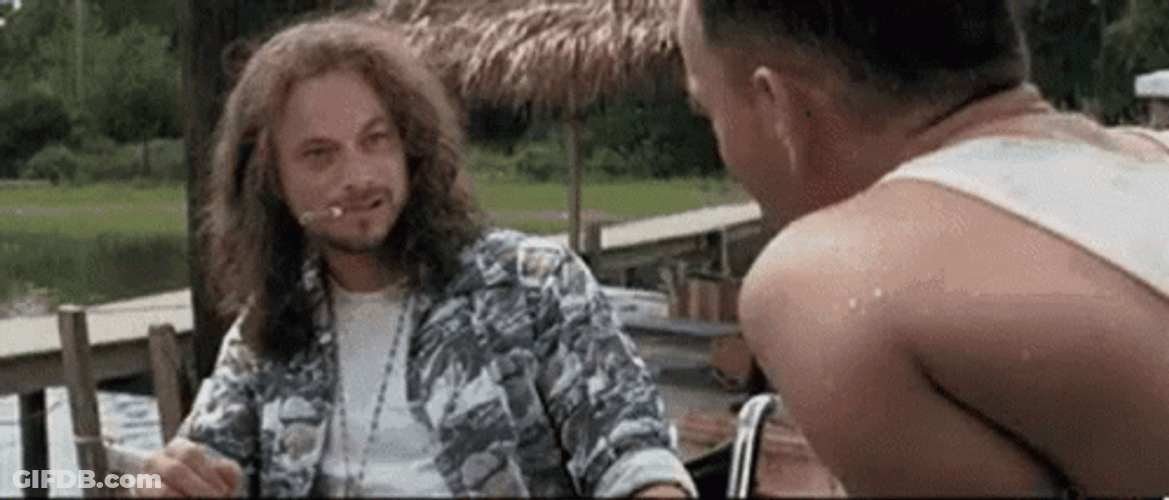 Lieutenant Dan Taylor Yes I Know That GIF