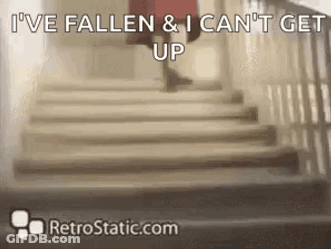 Life Alert Lola Can't Get Up GIF