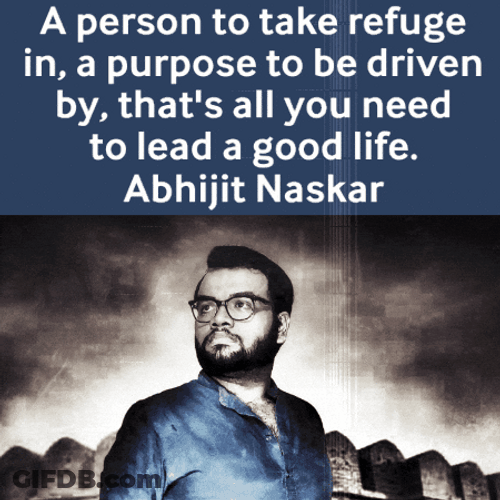 Life Alert Message Of Abhijit Naskar GIF