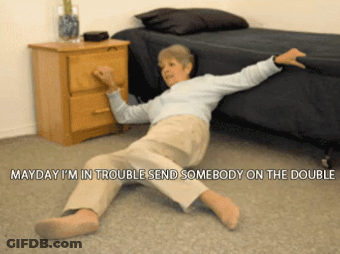 Life Alert Send Somebody On The Double GIF