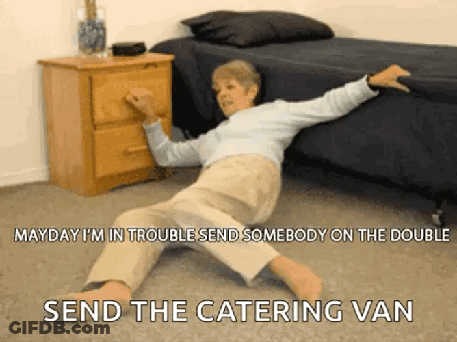 Life Alert Send The Catering Van GIF