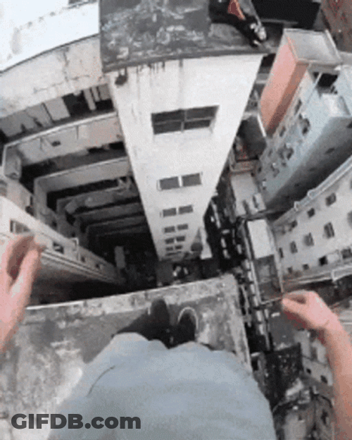 Life And Death Kind Of Parkour GIF