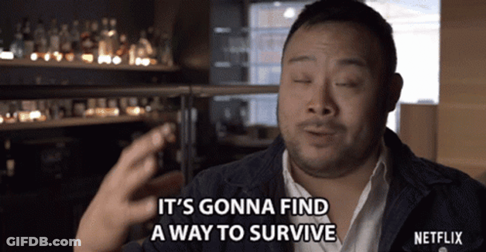 Life Finds A Way To Survive GIF