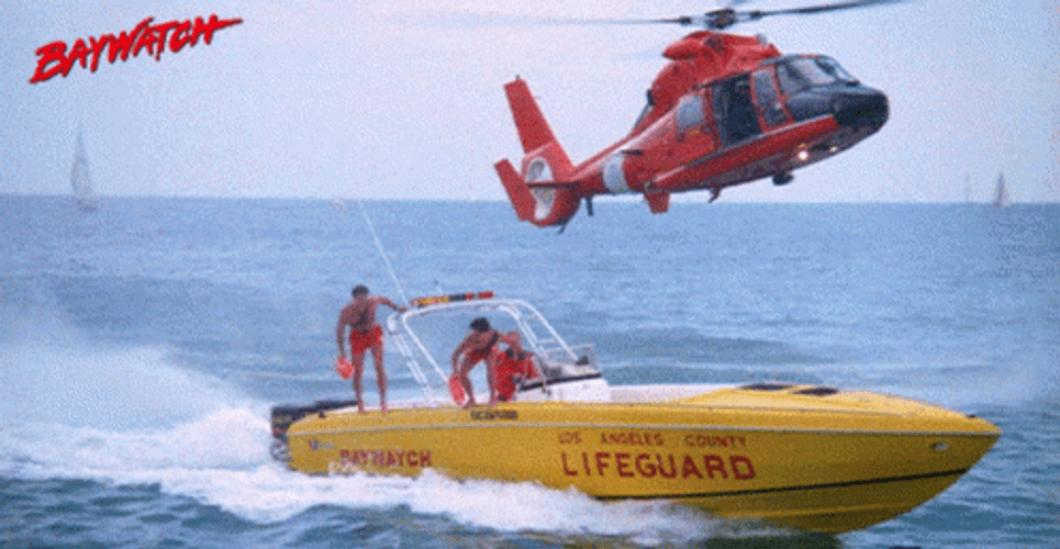 Life Guard Motorboat GIF