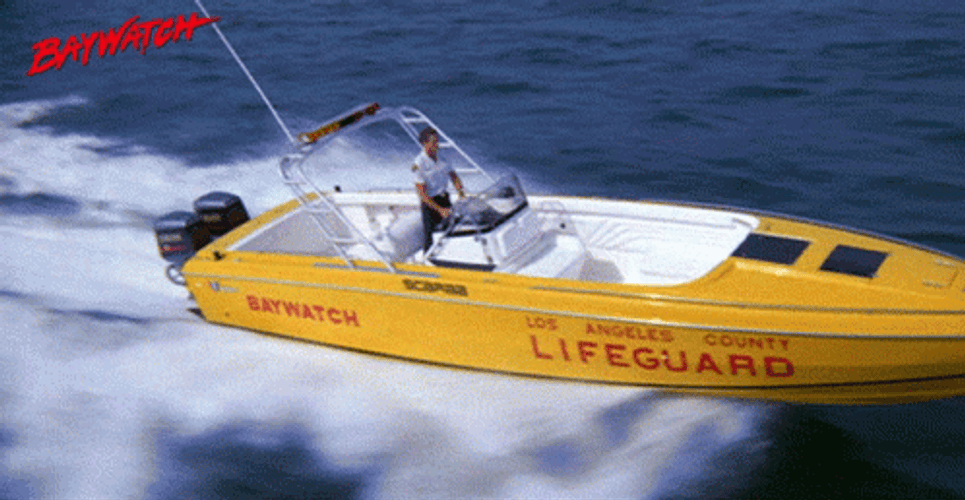 Life Guard Motorboat Rescue GIF