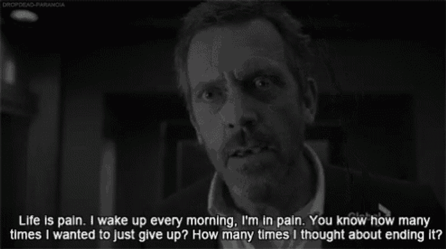 Life Is Pain Suicide GIF