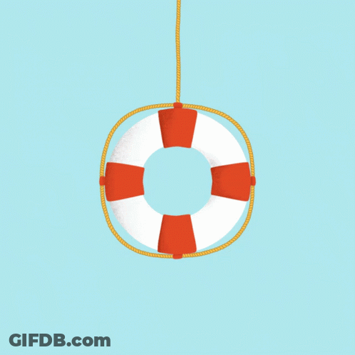 Life Preserver Saying Don't Cut Off Support To American Families Extend The Child Checks GIF
