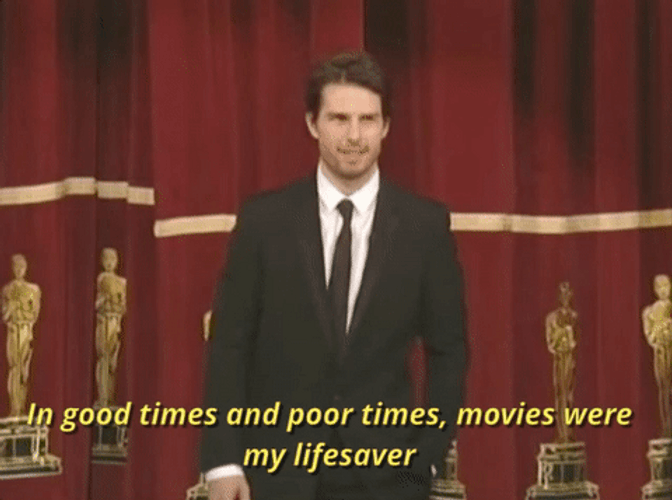 Life Saver Tom Cruise Oscars GIF