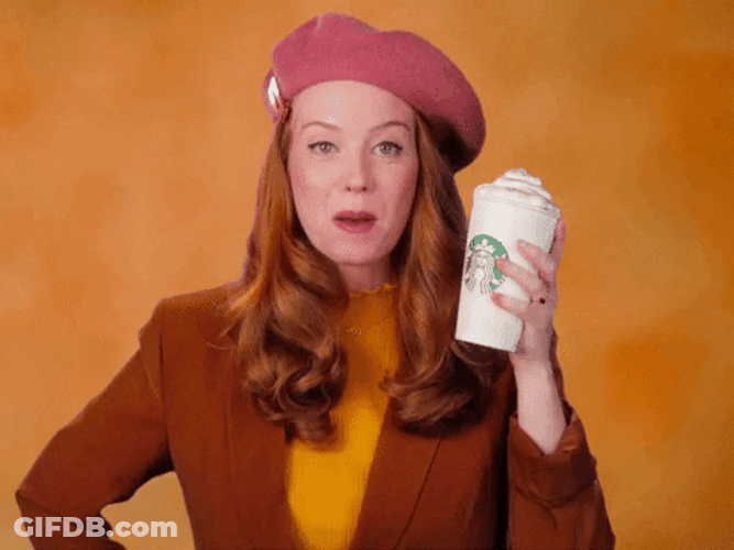 Life With Pumpkin Spice Latte GIF