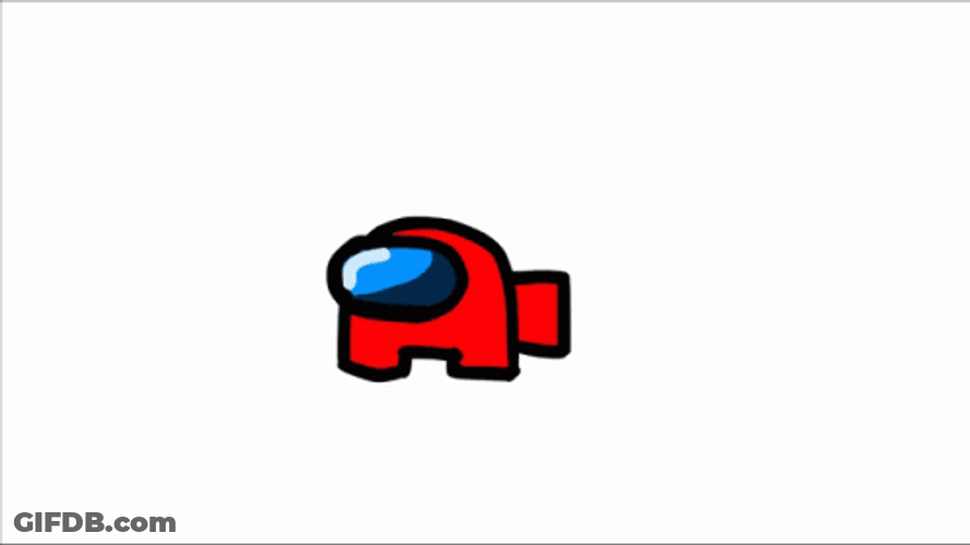 Lift Off Among Us Character GIF