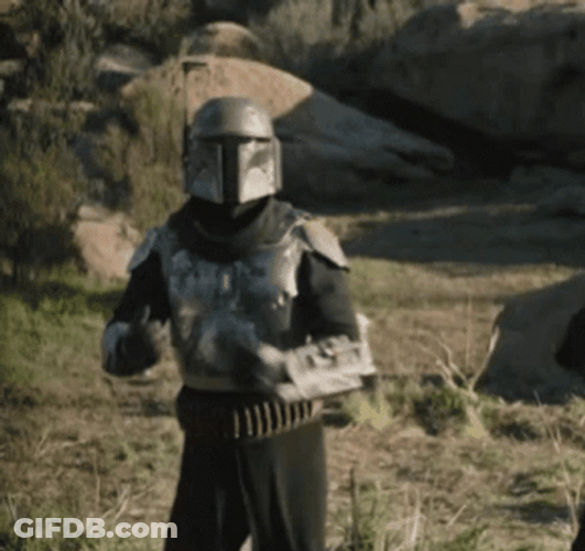 Lift Off Boba Fett Star Wars GIF