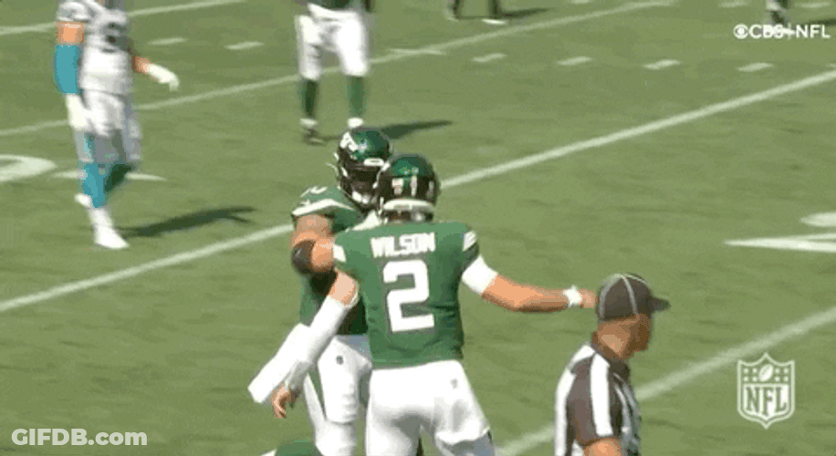 Lifting Tyrod Taylor Celebration Jets GIF