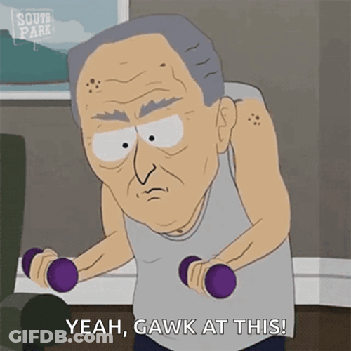 Lifting Weights Fit GIF